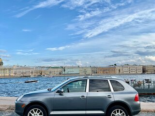 2005 Porsche Cayenne I (955), серебристый, 900000 рублей, вид 5