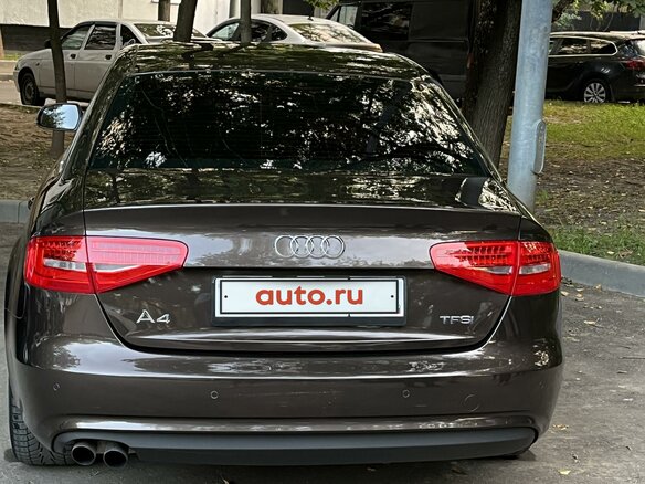 2013 Audi A4 IV (B8) Рестайлинг, коричневый, 1200000 рублей - вид 8