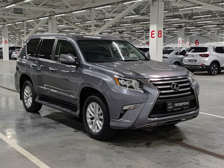 2017 Lexus GX 460 II Рестайлинг, серый, 4399000 рублей, вид 3