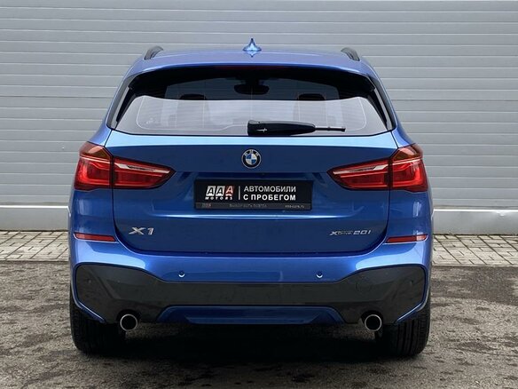 2019 BMW X1 20i xDrive II (F48), синий - вид 4