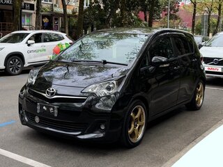2011 Toyota Ractis II, чёрный, 1250000 рублей, вид 2