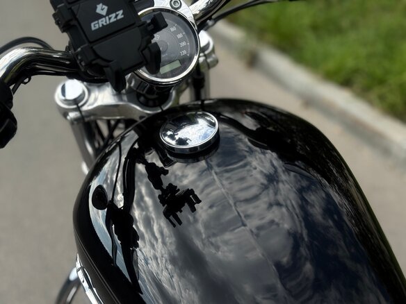 2014 Harley-Davidson Sportster 1200, чёрный, 700000 рублей - вид 13