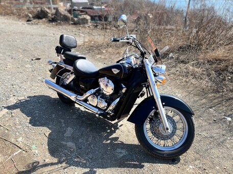 2006 Honda Shadow 750, чёрный, 550007 рублей, вид 1