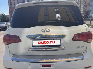 2016 Infiniti QX80 I Рестайлинг, белый, 3500000 рублей, вид 4