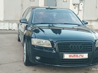 2006 Audi A8 Long II (D3) Рестайлинг, синий, 1050000 рублей, вид 3