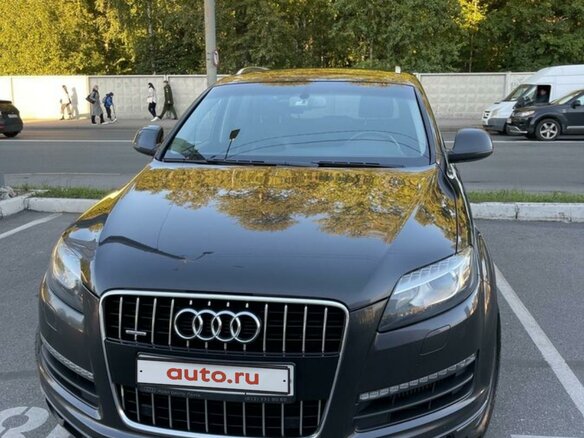 2012 Audi Q7 I (4L) Рестайлинг, чёрный, 1950000 рублей - вид 4