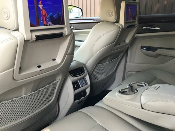 2014 Cadillac SRX II Рестайлинг, белый, 2100000 рублей - вид 10