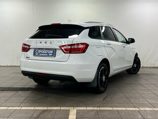 2020 Lada (ВАЗ) Vesta SW I, белый, 890000 рублей, вид 4