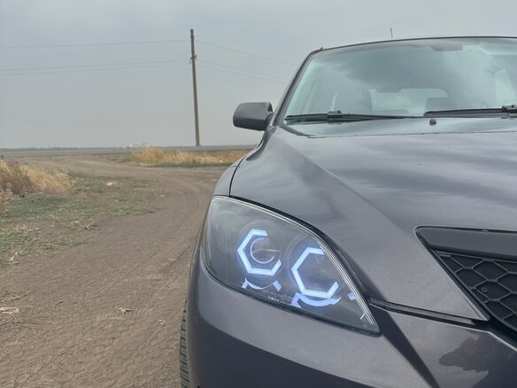 2008 Mazda 3 I (BK) Рестайлинг, серый, 850000 рублей - вид 13