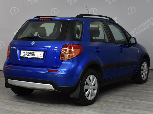 2011 Suzuki SX4 I (Classic) Рестайлинг, синий - вид 8
