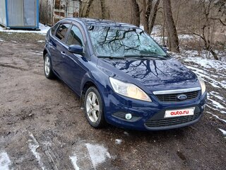 2010 Ford Focus II Рестайлинг, синий, 450000 рублей, вид 2
