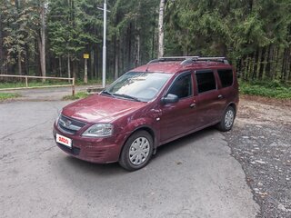 2014 Lada (ВАЗ) Largus I, красный, 500000 рублей, вид 1