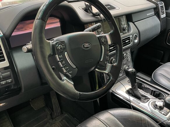 2009 Land Rover Range Rover III Рестайлинг 2, чёрный, 1950000 рублей - вид 13