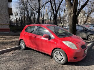 2007 Toyota Yaris Multimode II, красный, 660000 рублей, вид 5