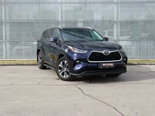 2021 Toyota Highlander IV (XU70), синий, 6100000 рублей, вид 3
