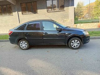 2014 Lada (ВАЗ) Granta I, чёрный, 550000 рублей, вид 5