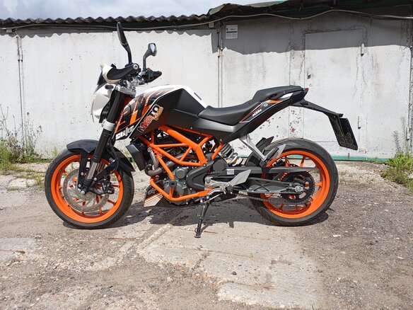 2014 KTM 390 Duke, белый, 500000 рублей - вид 1