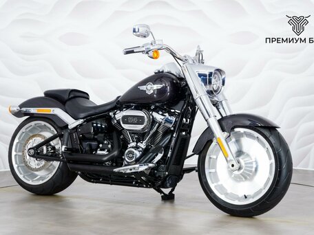 2020 Harley-Davidson Fat Boy, чёрный, 1975000 рублей, вид 5
