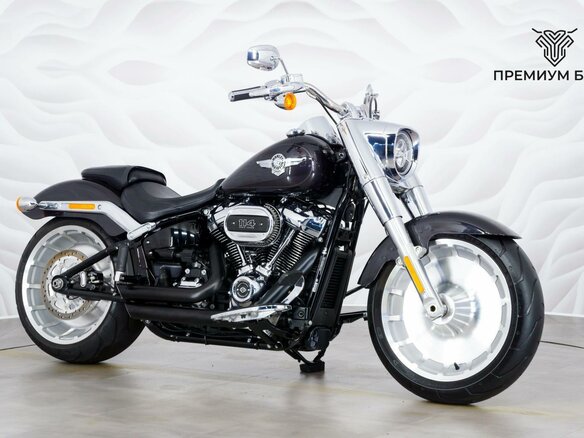 2020 Harley-Davidson Fat Boy, чёрный, 1975000 рублей - вид 4