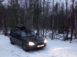 2011 Lada (ВАЗ) Priora I, чёрный, 350000 рублей, вид 2