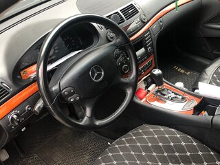 2007 Mercedes-Benz E-Класс 200 III (W211, S211) Рестайлинг, чёрный, 950000 рублей, вид 4
