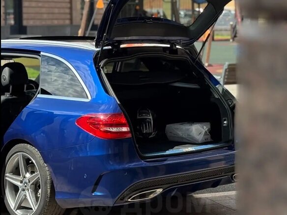 2018 Mercedes-Benz C-Класс 180 IV (W205) Рестайлинг, синий, 2350000 рублей - вид 9