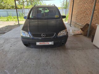 2002 Opel Zafira A, чёрный, 480000 рублей, вид 1