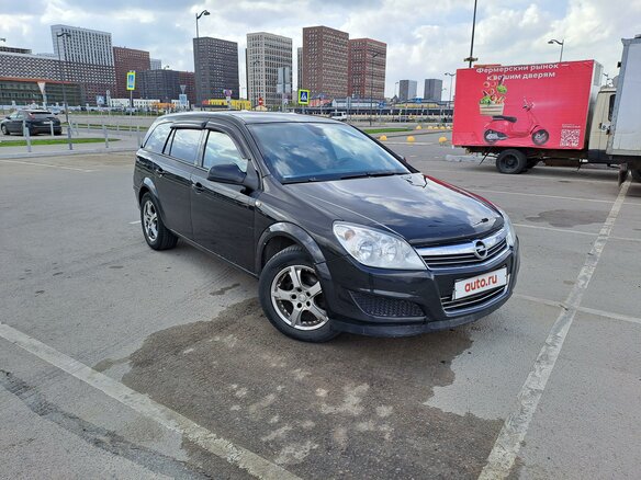 2011 Opel Astra H Рестайлинг, чёрный - вид 2