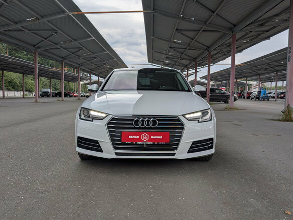 2016 Audi A4 V (B9), белый, 1779500 рублей - вид 2