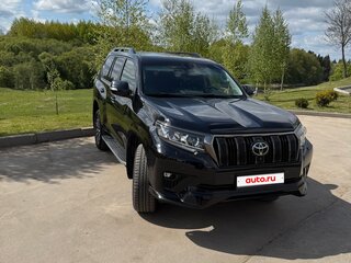2021 Toyota Land Cruiser Prado 150 Series Рестайлинг 3, чёрный, 5700000 рублей, вид 1