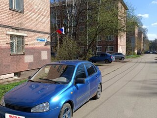 2008 Lada (ВАЗ) Kalina I, синий, 113000 рублей, вид 4