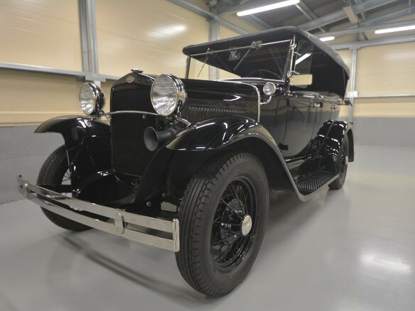 1935 ГАЗ А, чёрный - вид 7