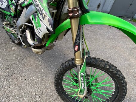 2008 Kawasaki KX 250, зелёный, 330000 рублей, вид 4