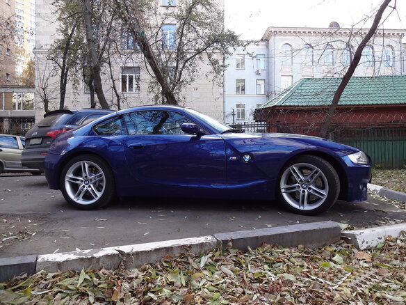 2007 BMW Z4 M, синий - вид 3