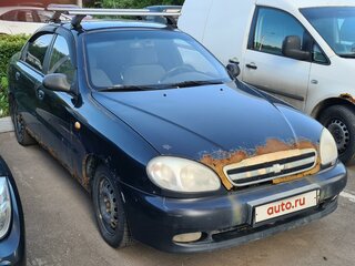 2008 Chevrolet Lanos I, чёрный, 100000 рублей, вид 2