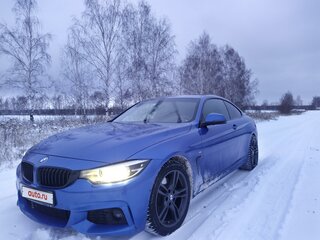 2017 BMW 4 серии 430i xDrive F32/F33/F36 Рестайлинг, синий, 3200000 рублей, вид 2