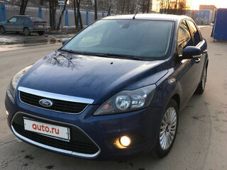 2008 Ford Focus II Рестайлинг, синий, 650000 рублей, вид 3
