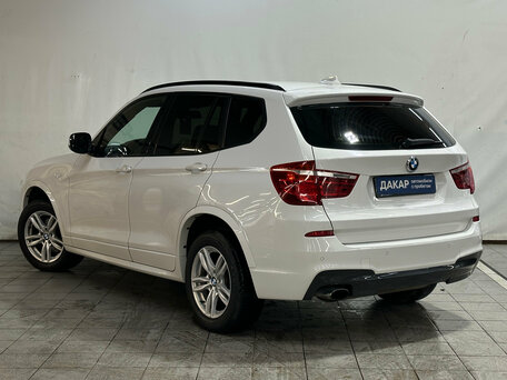 2012 BMW X3 20i xDrive II (F25), белый, 1550000 рублей, вид 4