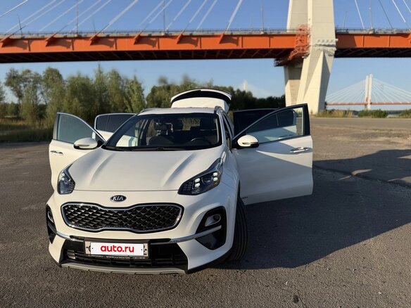 2019 Kia Sportage IV Рестайлинг, белый - вид 6