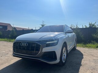 2020 Audi Q8 45 TDI I (4M), белый, 6500000 рублей, вид 5