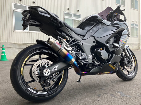 2021 Kawasaki Ninja 1000 SX, чёрный, 1100000 рублей, вид 4