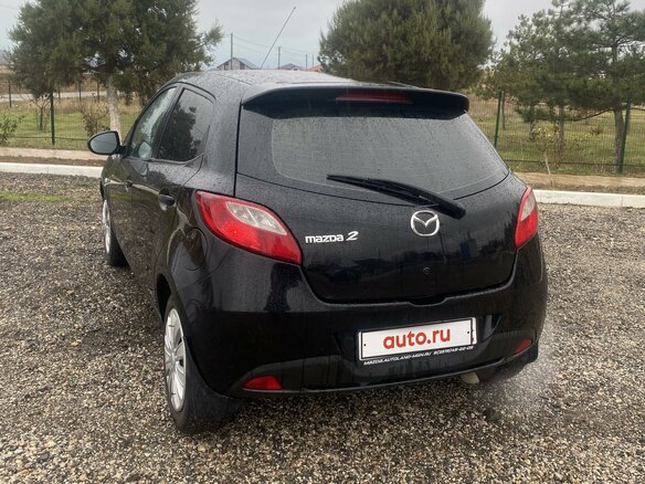2008 Mazda 2 II (DE), чёрный, 630000 рублей - вид 2