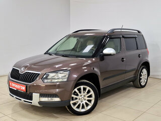 2016 Skoda Yeti I Рестайлинг, коричневый, 845000 рублей, вид 1