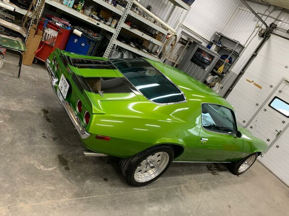 1970 Chevrolet Camaro II, зелёный - вид 10