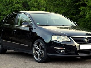 2009 Volkswagen Passat B6, чёрный, 789000 рублей, вид 1
