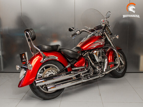 2010 Yamaha XV 1700 Road Star, красный, 629959 рублей - вид 6