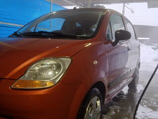 2007 Chevrolet Spark II, оранжевый, 320000 рублей, вид 2