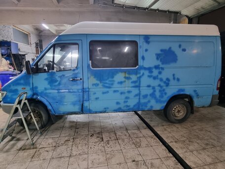 1999 Mercedes-Benz Sprinter, голубой, 700000 рублей, вид 1