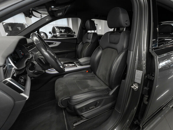 2021 Audi Q7 45 TDI II (4M) Рестайлинг, серый, 6700000 рублей - вид 8