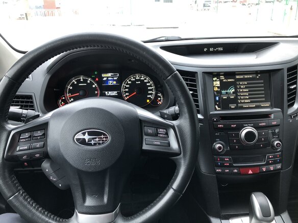 2014 Subaru Outback IV Рестайлинг, чёрный - вид 6